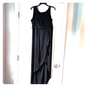 Black maxi dress